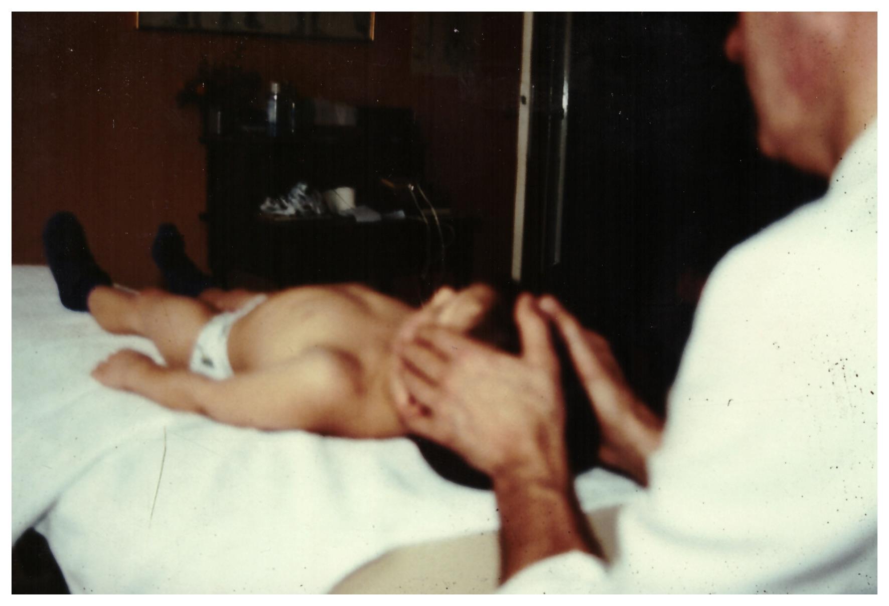 Soigné par mon père